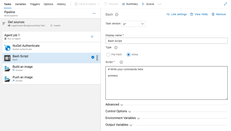 Print All Environment Variables In Azure DevOps For Linux Agents With 